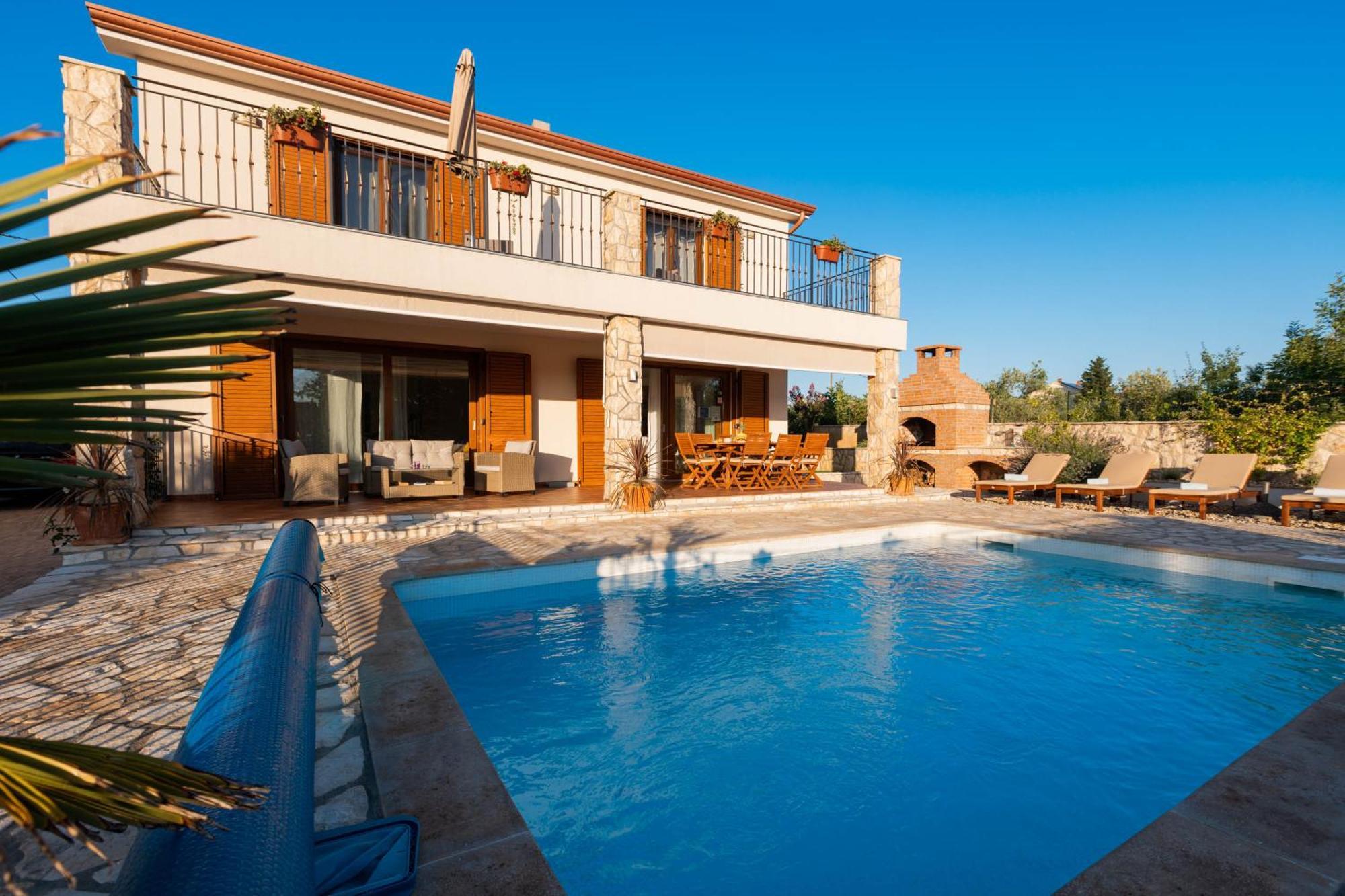 Villa Sara - Perfect Family Holiday Brzac Eksteriør bilde